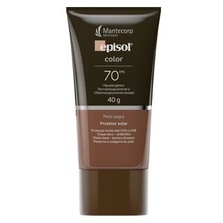 Protetor Solar Facial Episol Color Fps 70 - Mantecorp Skincare Negra