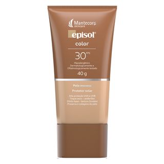 Protetor Solar Facial Episol Color- Mantecorp Skincare Fps 30 Pele Morena