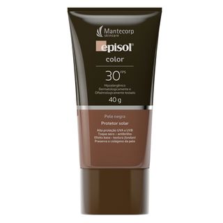 Protetor Solar Facial Episol Color- Mantecorp Skincare Fps 30 Pele Negra