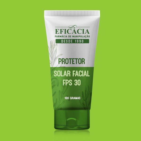 Protetor Solar Facial FPS 30 -100 Gramas - Farmácia Eficácia
