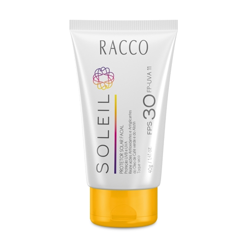 Protetor Solar Facial FPS 30 Soleil - Racco