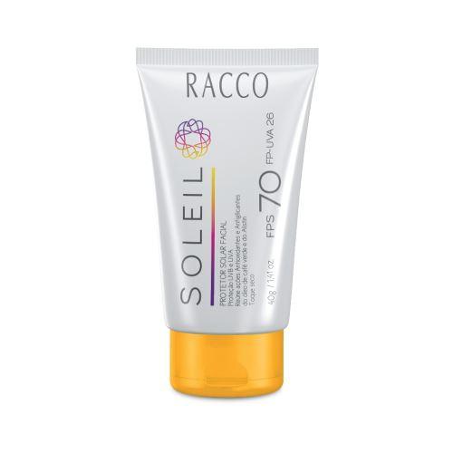 Protetor Solar Facial FPS 70 Soleil - Racco