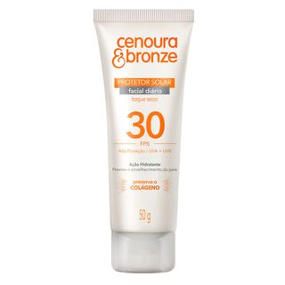 Protetor Solar Facial FPS30 Cenoura & Bronze 50g