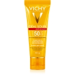 Protetor Solar Facial Idéal Soleil Anti-Idade Com Cor FPS 50 - Vichy - 40g