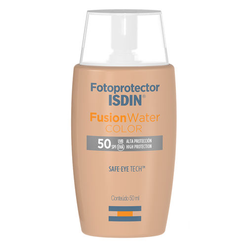 Protetor Solar Facial Isdin - Fotoprotector Fusion Water Color Fps 50+