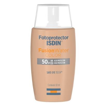 Protetor Solar Facial Isdin - Fotoprotector Fusion Water Color FPS50+ 50ml