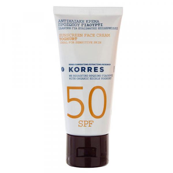 Protetor Solar Facial Korres Iogurte Grego FPS 50