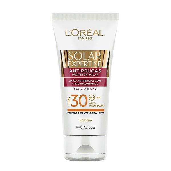 Protetor Solar Facial Loréal Paris Antirrugas Fps 30 50g - LOréal