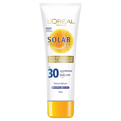 Protetor Solar Facial L'oréal Solar Expertise Invisilight FPS 30 Sérum com 50g