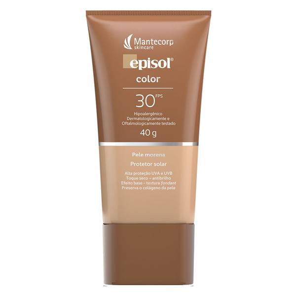 Protetor Solar Facial Mantecorp Skincare Fps 30 Episol Color