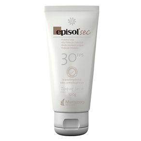 Protetor Solar Facial Mantecorp Skincare Fps 30 Episol Sec 100g
