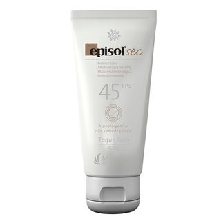 Protetor Solar Facial Mantecorp Skincare Fps 45 Episol Sec 100g