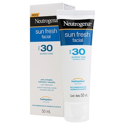 Protetor Solar Facial Neutrogena Sun Fresh FPS 30 50ml