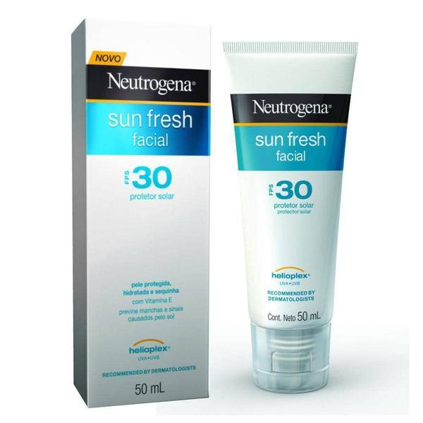 Protetor Solar Facial Neutrogena Sun Fresh FPS-30 com 50ml - Johnson e Johnson Brasil