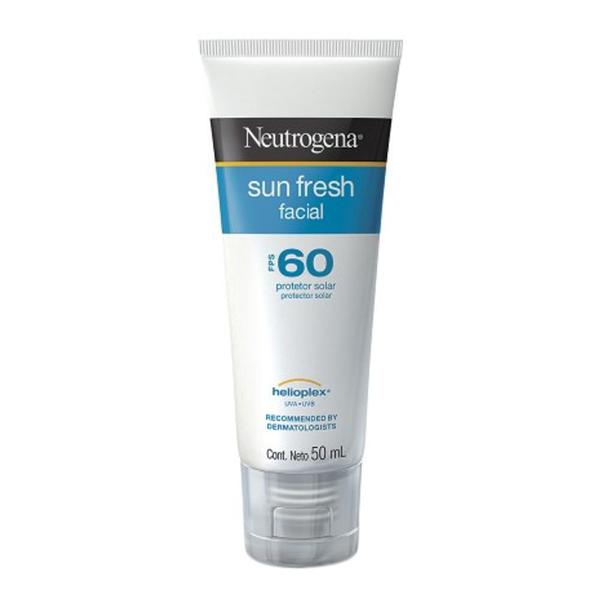 Protetor Solar Facial Neutrogena Sun Fresh FPS 60 Loção 50ml - Johnson Johnson