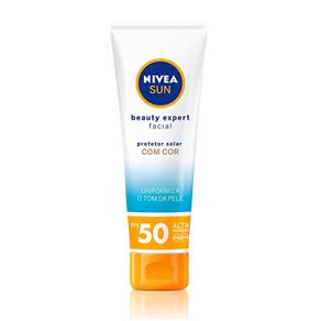 Protetor Solar Facial Nivea Beauty com Cor Fps50 - 50g