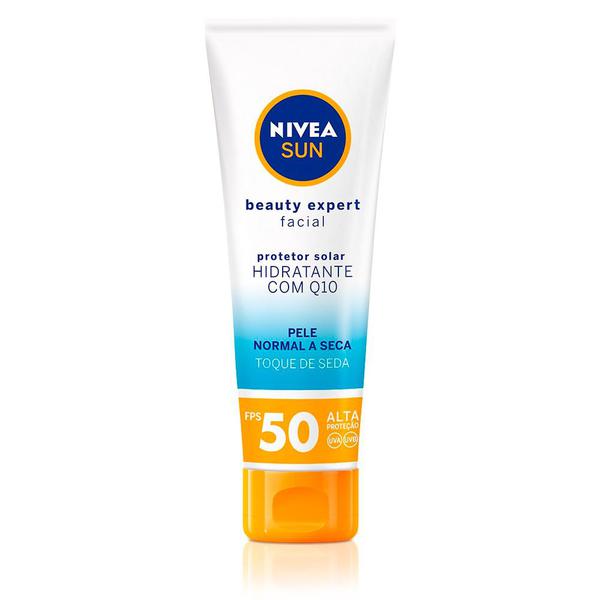 Protetor Solar Facial Nivea Beauty - Pele Normal a Seca FPS50 50g - Nívea