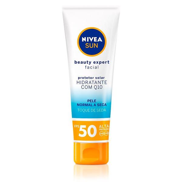 Protetor Solar Facial Nivea Beauty Pele Normal a Seca FPS50 - 50g - Nívea