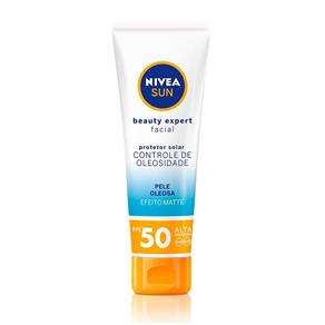 Protetor Solar Facial Nivea Beauty Pele Oleosa Fps50 50g