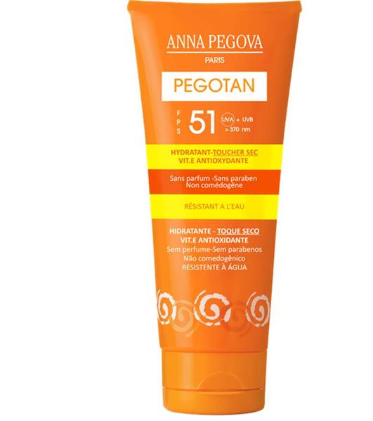 Protetor Solar Facial Pegotan FPS 51 Toque Seco 50g Anna Pegova