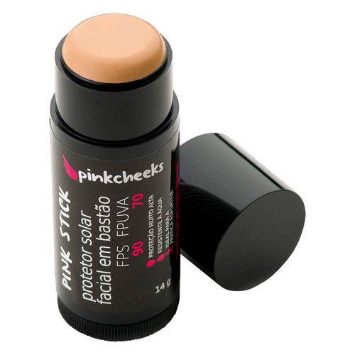 Protetor Solar Facial Pink Cheeks Pink Stick Fps 90