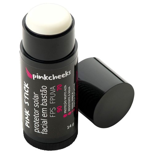 Protetor Solar Facial Pinkcheeks Pink Stick 5 Km Incolor FPS 90 FPUVA 70