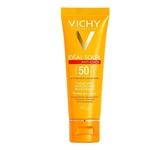 Protetor Solar Facial Vichy - Idéal Soleil Antiidade Toque Seco Fps 50 40g