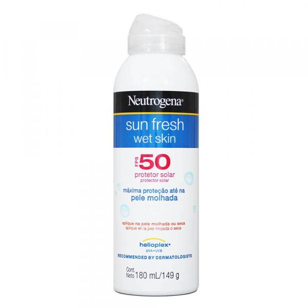 Protetor Solar FPS 50 Sun Fresh Wet Skin - 180ml - Neutrogena