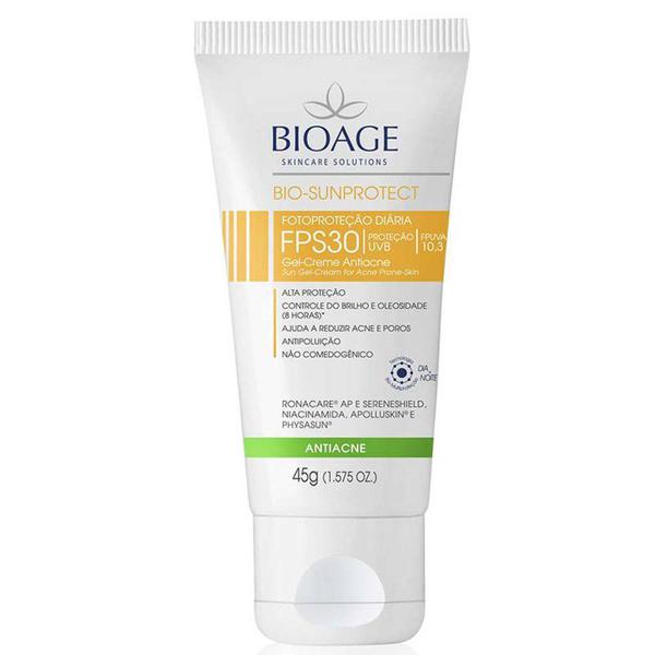 Protetor Solar FPS30 Antiacne Bioage 45g