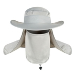 Protetor solar Hat Moda Verão ao ar livre Anti-uv Waterproof Hat Pesca