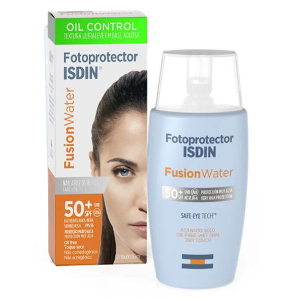 Protetor Solar ISDIN Fotoprotetor Fusion Water Oil Con FPS50 - Fotoprotetor Isdin