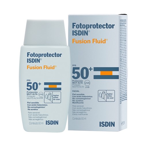 Protetor Solar Isdin Fusion Fluid FPS 50 Loção Fluida com 50ml