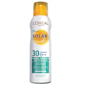 Protetor Solar L’Oréal Aerosol Toque Seco FPS 30 - 200ml