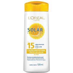 Protetor Solar L’Oréal Expertise FPS 15 – 120ml