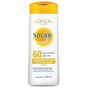 Protetor Solar L`Oréal Expertise Fps 60 120Ml