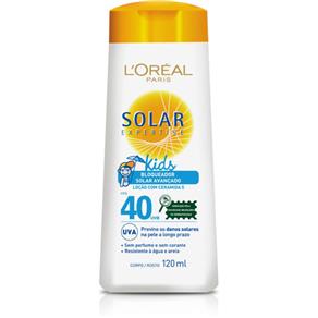 Protetor Solar L`Oréal Expertise Kids FPS 40 120ml