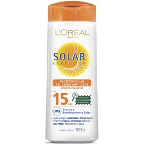 Protetor Solar L`Oréal Expertise Pro-Colágeno FPS 15 120g