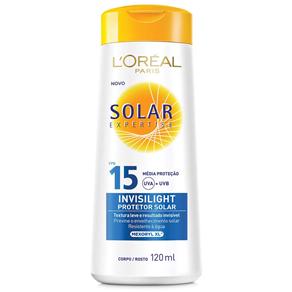 Protetor Solar L’Oréal Invisilight FPS 15 – 120ml