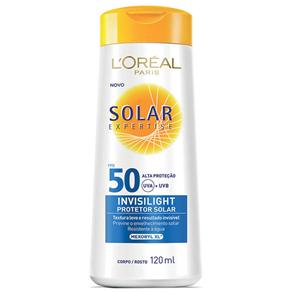 Protetor Solar L’Oréal Invisilight FPS 50 – 120ml