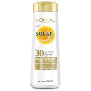 Protetor Solar L`Oréal Paris Expertise Sublime Protection FPS 30 200ml
