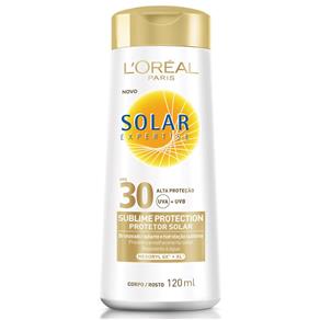 Protetor Solar L`Oréal Paris Expertise Sublime Protection FPS 30 120ml