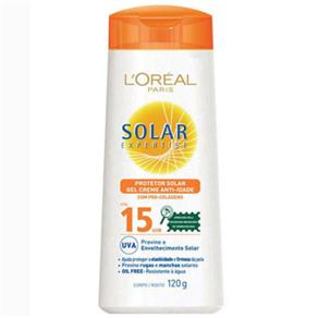 Protetor Solar L`Oréal Paris Solar Expertise com Pró-Colágeno Fps 15 120Ml