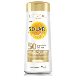 Protetor Solar L`Oréal Sublime Protection FPS 50 120ml