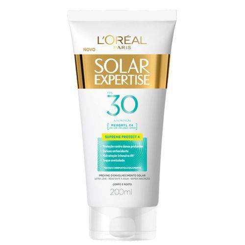 Protetor Solar L'Oréal Expertise Supreme Fps 30 200ml