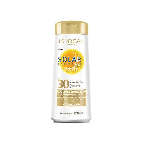 Protetor Solar L'Oréal Sublime Protection FPS 30 120 Ml