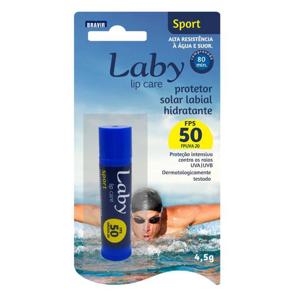 Protetor Solar Labial Laby Sport FPS 50 Stick com 4,5g