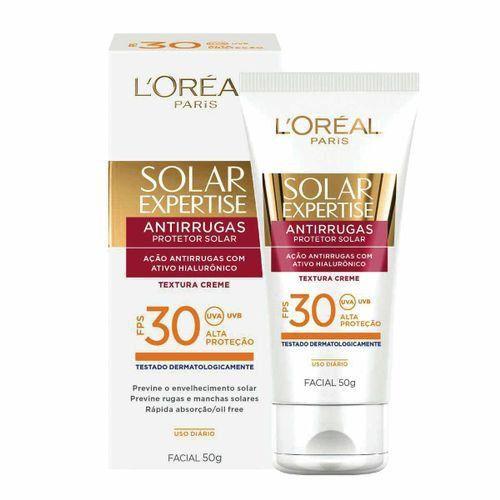 Protetor Solar L'Oréal Expertise Facial FPS 30 50ml - Garnier