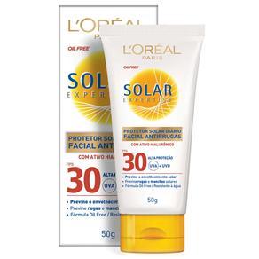 Protetor Solar L'Oréal Expertise Rosto FPS 30 - 50g