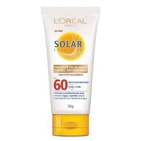 Protetor Solar L'Oréal Expertise Rosto FPS 60 - 50g