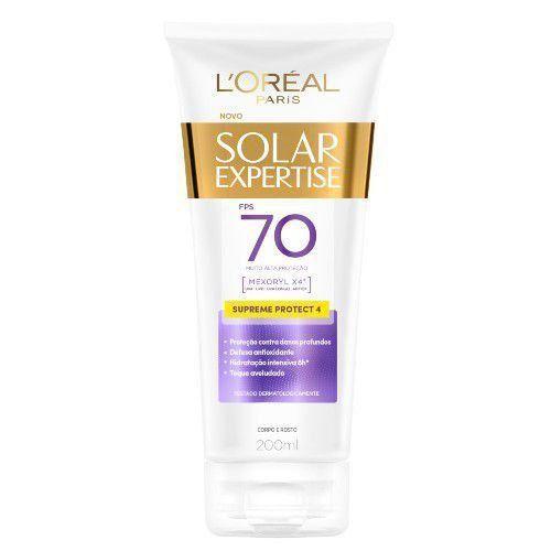 Protetor Solar L'Oréal Expertise Supreme FPS 70 200ml - Garnier